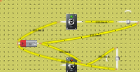 Dos interruptores y dos bombillas