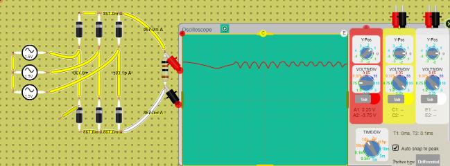 Three phase diod