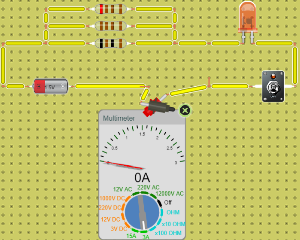 Parallal Connection  Amp meter