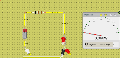CIRCUITO EN SERIE - MEDICION DE POTENCIA 