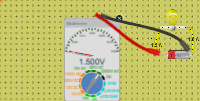 Measuring electricity.