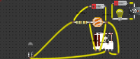 Potential divider with LDR