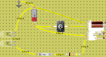 Simulación luces diurnas 