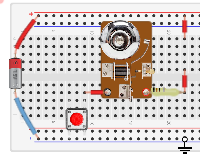 DoorBell Circuit using Electric Bell in Breadboard