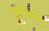 Two relay with switch and engine