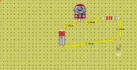 9.	Circuito simple con un potenciómetro