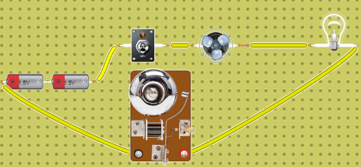 fan and bell circuit