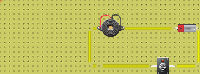 Circuito con un zumbador piezoeléctrico