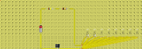 Circuit Simulator a Blinking Christmas Lights