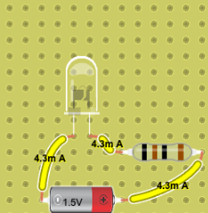 resistor led