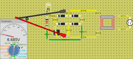 circuito 1 multitester 