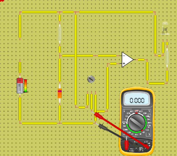 Voltage Level Indicator Circuit Design using LM339 for 9 Volts Battery Charger Voltage