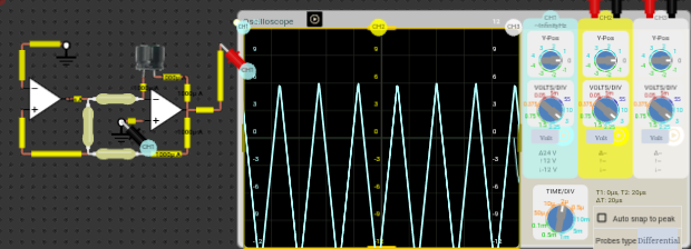 Triangle Wave Generator Circuit