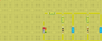 Circuito paralelo de 2 resistencias (1 y 11 ohmios) con interruptor